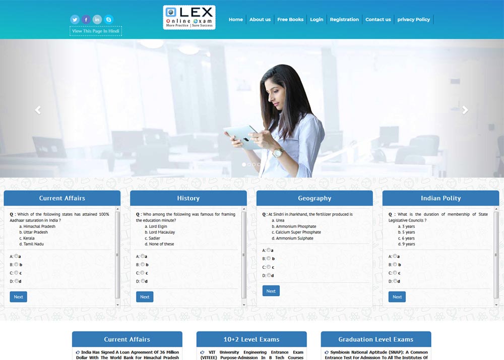 OLEX ONLINE EXAM